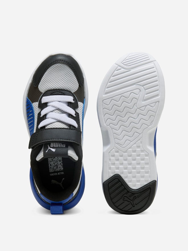 PUMA X-Ray 3 LT AC+ PS Glacial Gray-Vivid Blue Sneakers - Image 4